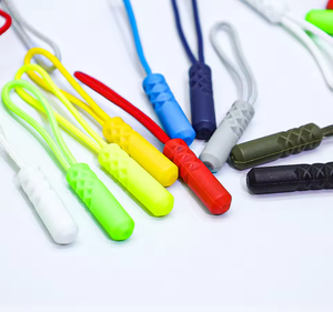 10 pièces/ensemble 10 fermetures à glissière couleur tirer extracteur fin ajustement corde étiquette Clip de remplacement boucle cassée fixateur valise tente sac à dos fermeture éclair cordon - Product Image 4