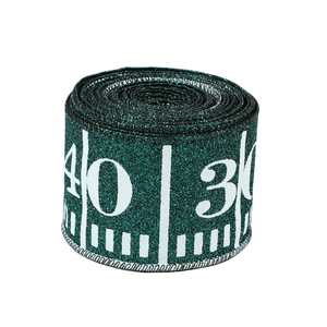 Cinta Métrica de Venta Caliente 2025, Colores Impresos Personalizados, Cinta de Raso, Cinta de Raso Personalizada de 6.3 cm con Logotipo para Regalos Navideños - Product Image 3