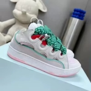 2026 Customized High Quality Summer Evergreen Retro Court Sneakers Platform Lace-up Genuine Leather Comfortable Sport - Product Image 6