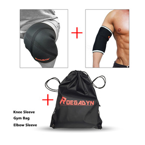 Supporto per sollevamento pesi in <span class=keywords><strong>Neoprene</strong></span> elastico sollevatore di potenza 7MM ginocchiera da ginnastica per allenamento e Design tecnico speciale a maglia - Product Image 4