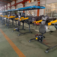 Machine professionnelle de presse à épaules assise pour la musculation et l'entraînement de force – Équipement de fitness