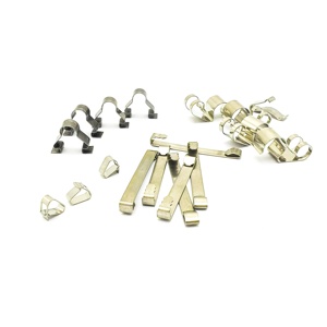Customized Oem Precision Sheet Metal Stamped Copper Brass Stainless <strong>Spring</strong> <strong>Steel</strong> Custom Stamping <strong>Small</strong> Metal Flat <strong>Spring</strong> Clips - Product Image 2
