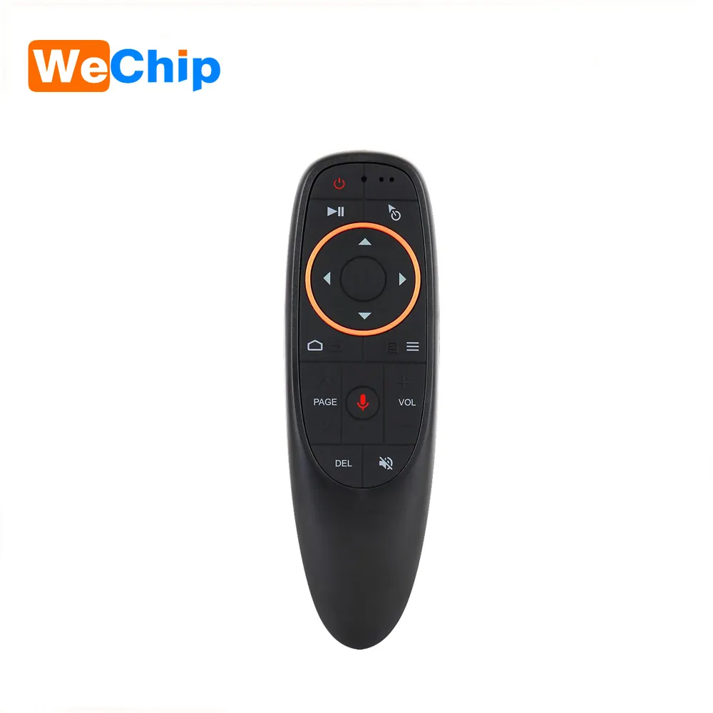 Wechip G10 Plus Google Voice Remote Control With Gyro function Air mouse Work for Android 9.0 TV BOX H96 MAX x96 TX3 mini /PC/TV
