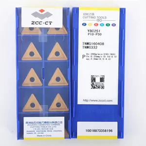 ZCCCT 주저우 시멘트가 발라진 탄화물 절단 도구 cr12408 YBC251/YBC351 도는 삽입 절단 도구 ZCC.CT