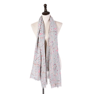 En <span class=keywords><strong>gros</strong></span> nouveau coton et lin foulards <span class=keywords><strong>snood</strong></span> personnalisé en forme de coeur imprimé voile coton écharpe - Product Image 5