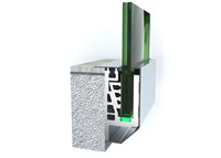 Profilé en U en aluminium moderne facile à installer pour balustrade en verre