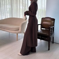 Ensemble de costume modeste pour femmes Aschulman, blazer, ensemble durable, tenue de bureau modeste