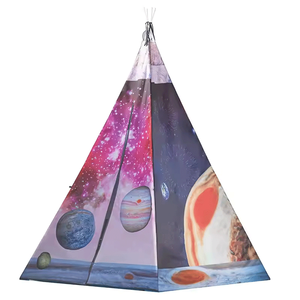 Tienda de juegos plegable en forma de cono suave, juguete deportivo para niños y niñas, casa de juegos para niños con espacio de poliéster - Product Image 5