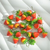Miniatuur plastic fruitmodellen, nep appels, sinaasappels, bananen, simulatiegroenten, decoratieve rekwisieten voor presentatie en fotografie