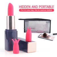 Fabrik-Großhandel Vibrator Sexspielzeug Orgasmus-Gerät G-Punkt-Stimulation Wasserdichter Lippenstift-Vibrator Sexspielzeug für Frauen