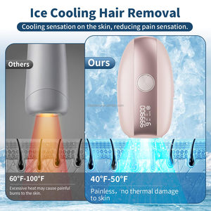 Appareil d'épilation IPL à refroidissement par glace, vente en gros d'usine, pour femmes et hommes, épilation au laser indolore à domicile pour tout le corps - Product Image 4