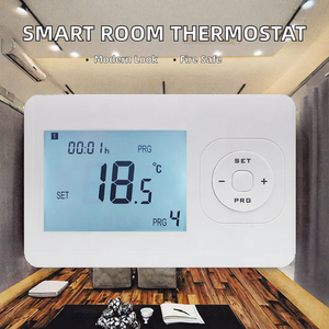 Termostato Inteligente Programable Semanal con Cable para Montaje en Pared TELIN AC8048 para Calefacción por Suelo Radiante, 110V - Product Image 2