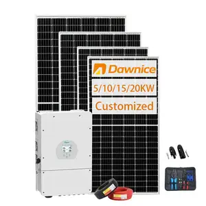 Hệ Thống Năng Lượng Mặt Trời Lưới Tắt Năng Lượng Mặt Trời 5kw 10kw Off Grid Hệ Thống Năng Lượng Mặt Trời Hệ Thống Tấm Pin Mặt Trời Hoàn Chỉnh Cho Gia Đình