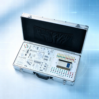 Kit de formation PLC RUIMU, système de formation pour contrôleur logique programmable Mitsubishi FX, construction métallique, design portable, extensible