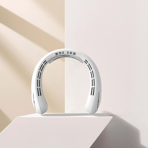 พัดลมคล้องคอไร้ใบพัด 5 ระดับความเร็ว แบตเตอรี่ 4000mAh ชาร์จผ่านพอร์ต Type-C หมุนได้ 360 องศา <span class=keywords><strong>ขาย</strong></span>ส่ง °   พัดลมแบบสวมใส่ Airflow สำหรับผู้จัดจำหน่ายขายส่ง - Product Image 1