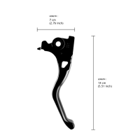 Levier de frein et d'embrayage CNC à 3 doigts pour moto, compatible avec les Sportster 14-20