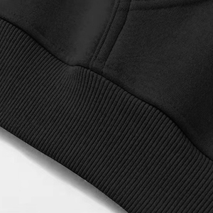 Sweat à capuche zippé pour homme, coupe ajustée, en molleton d'hiver, délavé à l'acide et à la pierre, avec poches avant, capuche réglable, en coton doux - Product Image 3