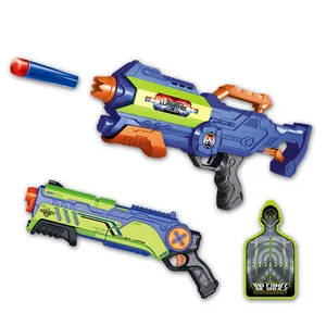 Handbediend Waterpistool Met Zachte Ammunition2-in-1 Waterpistool Met Zachte Munitie