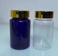 Fabriqué en Chine, bouteilles en plastique de haute qualité de 100/120 ml. Bouteilles d'huile de poisson, bouteilles de capsules, bouteilles de bonbons