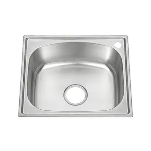 Edelstahl Mini Single Bowl Top mount Flush mount Küchen spüle Preise Spüle mit Wasserhahn