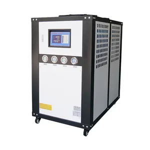 Nhà cung cấp Trung Quốc 3HP 2.2kw Máy làm lạnh nước nhỏ 3ton cuộn dây bể nước công nghiệp làm mát bằng không khí Máy làm lạnh với giá thấp