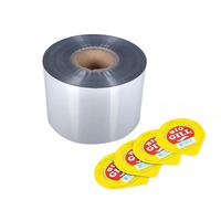 Impression numérique personnalisée Film d'étanchéité pour tasse à thé PP Bubble Boba de qualité alimentaire pour boisson yaourt à la confiture de jus de gelée