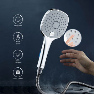 <span class=keywords><strong>Alcachofa</strong></span> de ducha magichome, cabezal de ducha con 3 funciones, pulverizador de alto flujo, ducha de mano - Product Image 1