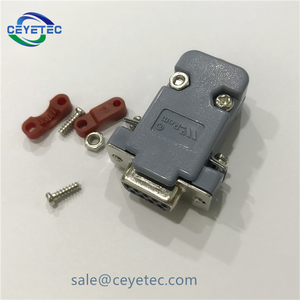 Cubierta de plástico ABS de 9 pines, carcasa de conector DB de 9 pines DB2W2 9 P, cubierta de plástico para Cable - Product Image 6