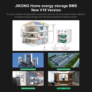 JIKONG JK V19 BMS para Baterías de Iones de Litio y LiFePo4, BMS Inteligente 8S-16S 24V 48V 100A-200A con Balance Activo Inteligente, CAN, RS485, 1A 2A - Product Image 6