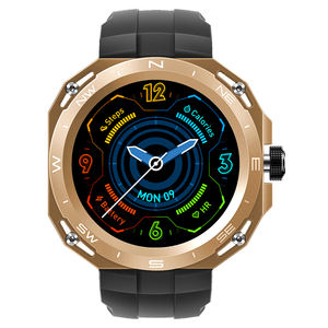 Reloj Inteligente HW3 <span class=keywords><strong>Cyber</strong></span> con Pantalla Redonda, Resistente al Agua IP67, Pantalla Táctil Completa, Monitor de Sueño, Frecuencia Cardíaca, Rastreador de Actividad Física y Deportiva - Product Image 1