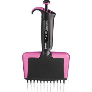F1-ClipTip 8-<b>Channel</b> <b>Plastic</b> Micropipette 50-300 Microliter Adjustable Precision 4662040 China - Product Image 3