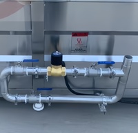 Industriële Fruitgroente Clean Line Commerciële Custom Groente Fruit Maïs Sorteren Blancheren Lucht Drogen Machine