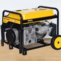 Générateur haute puissance 12 kW, moteur OHV 4 temps refroidi par air, 3750 tr/min, réservoir d'essence sans plomb de 31 L, système AVR