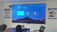 Écran LED fixe intérieur à entretien frontal P0.9 P1.2 P1.5 P1.6 P1.8, écran d'affichage TV micro-LED magnétique COB