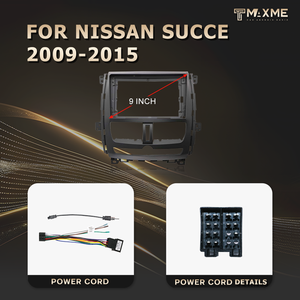 Cadre d'installation d'autoradio DVD 9 pouces pour Nissan Succe 2009-2017, accessoires intérieurs, panneau de cadre stéréo de voiture - Product Image 6