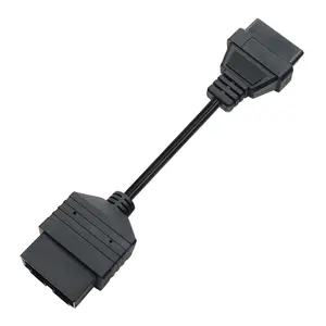 Cáp Nối Dài OBD2 60/100 Cm Cho Phụ Kiện Xe Hơi Bộ Chuyển Đổi Kết Nối Cho Kia 20 Pin Đến 16 Pin Cáp Chẩn Đoán Tự Động Cho Kia