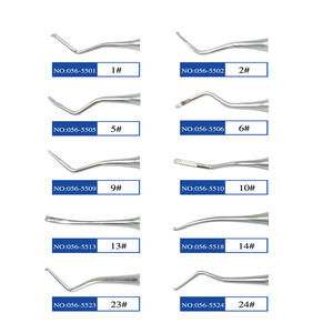Scalpel en acier inoxydable non revêtu pour usage dentaire, élimination efficace du tartre et de la plaque, nettoyage des dents et procédures parodontales - Product Image 1