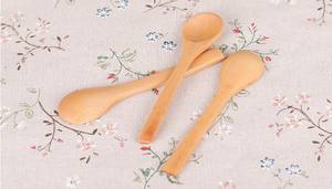 Cuillères en bois de bambou bon marché Unionpromo - Product Image 4