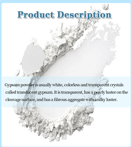 Polvo de yeso líquido resistente al agua sin burbujas Polvo de yeso duro de fraguado rápido para artesanías - Product Image 5