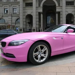 超级哑光粉色新款到货包装膜乙烯基汽车
