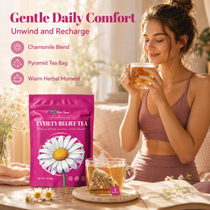 Tisane aux Herbes Camomille Lavande Réglisse Jujube – 30 Sachets Pyramidaux – Marque Privée OEM ODM – Fabricant de Formules Personnalisées - Product Image 2