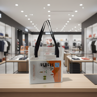 Sacs à main réutilisables de qualité supérieure pour femmes, nouveau design 2026, sac fourre-tout transparent en PVC pour femmes, sacs fourre-tout pour le shopping