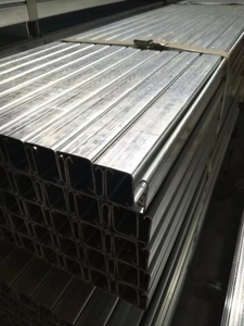 गर्म बिक्री उच्च गुणवत्ता अच्छी कीमत q235B मानक सी चैनल/41*41 जस्ती सी चैनल/कार्बन स्टील सी चैनल - Product Image 3