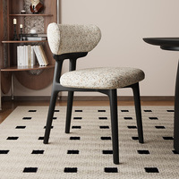 Coussin de siège en lin moderne, chaise de salle à manger en bois, mobilier polyvalent pour la maison, salon, chambre à coucher, hôtel, utilisation en extérieur