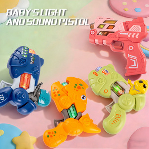 Pistola de Juguete Eléctrica para Niños, Pistola de Dinosaurio de Dibujos Animados con Sonidos y Proyección de Luz, Pistola de Juguete Musical para Niños - Product Image 5