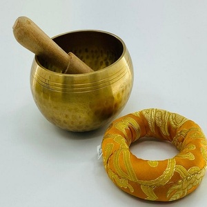 ชามร้องเพลงตีมือทิเบตสำหรับการทำสมาธิเสียงความสงบสุขและความรักเครื่องชามโยคะสติทำในอัตราขายส่ง - Product Image 1