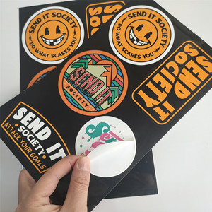 <span class=keywords><strong>Feuille</strong></span> d'autocollants en vinyle personnalisée résistante aux UV, imperméable, <span class=keywords><strong>autocollante</strong></span>, logo d'entreprise, A3/<span class=keywords><strong>A4</strong></span>/A5/A6, <span class=keywords><strong>feuille</strong></span> d'autocollants découpée à la forme - Product Image 3