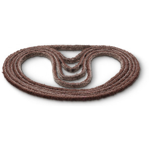 Bande abrasive en polaire pour meuleuses d'angle filaires, accessoire de meuleuse électrique à usage général, qualité bricolage, 5 pièces - Product Image 1