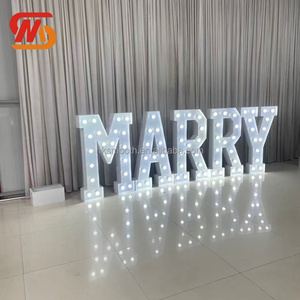 SMOOTH Wholesale Custom Factory Direct Large <b>LED</b> Letter Number <b>Lights</b> Durable Event Lamps - Product Image 2
