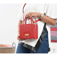 Sac à main Crocodile en cuir véritable pour femmes, sacs à main de luxe, fabrication artisanale, tendance, simple épaule, pour dames